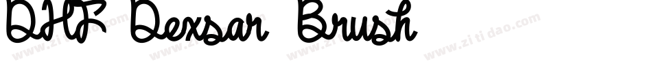 DHF Dexsar Brush字体转换
